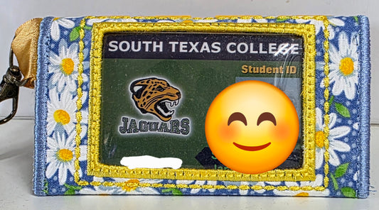 Scalloped Edge ID Holder